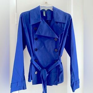 Ralph Lauren Belted Trenchcoat Blue